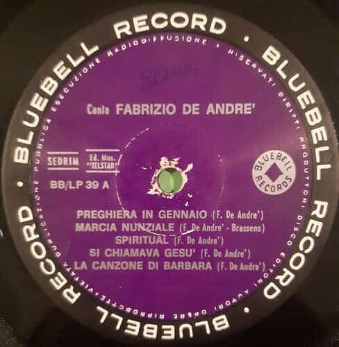 Fabrizio De Andrè: Volume 1 Hi-Fi e Vinili