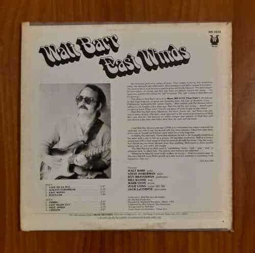 Walt Barr: East Wind Hi-Fi e Vinili