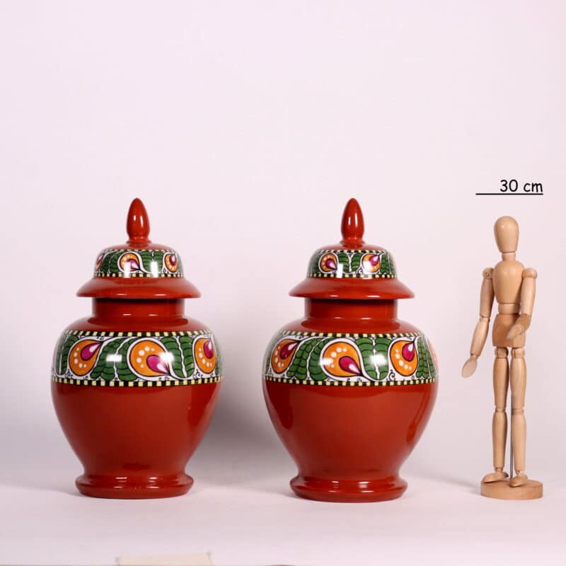 Coppia di Vasi in Porcellana – Metà ‘900 Arredamento