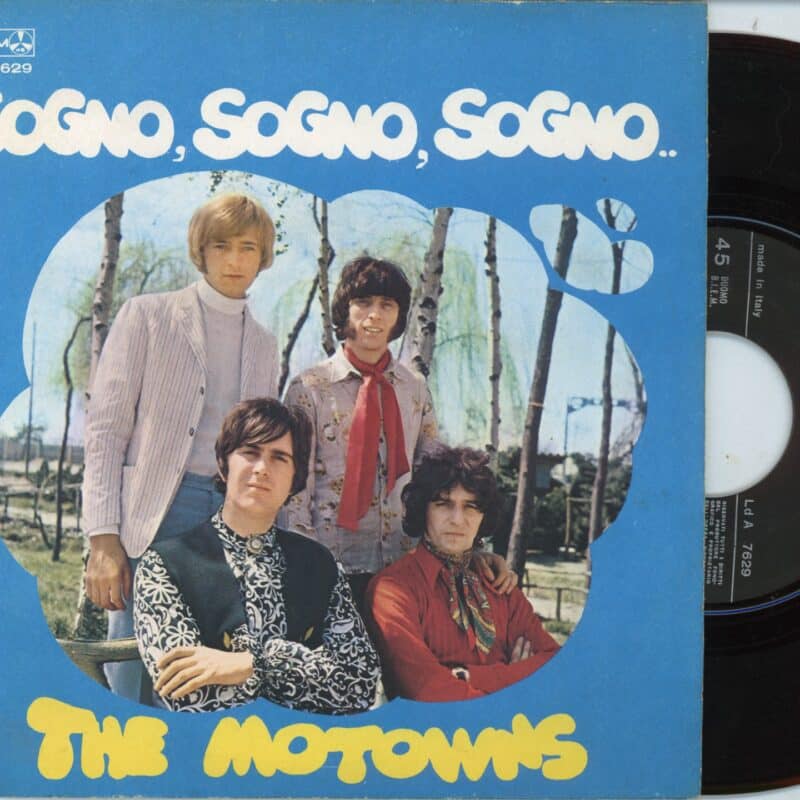 Vinile 45 giri – The Motowns: Sogno, Sogno, Sogno / Hello to Mary Oggettistica