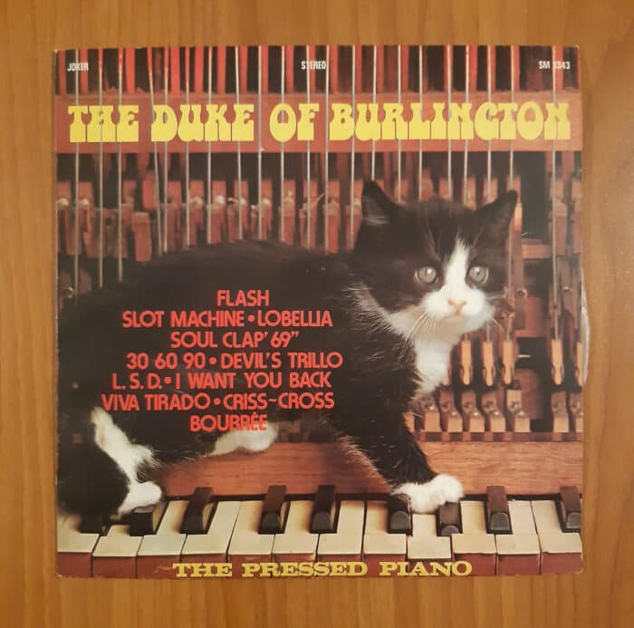 The Duke of Burlington: The Pressed Piano Oggettistica