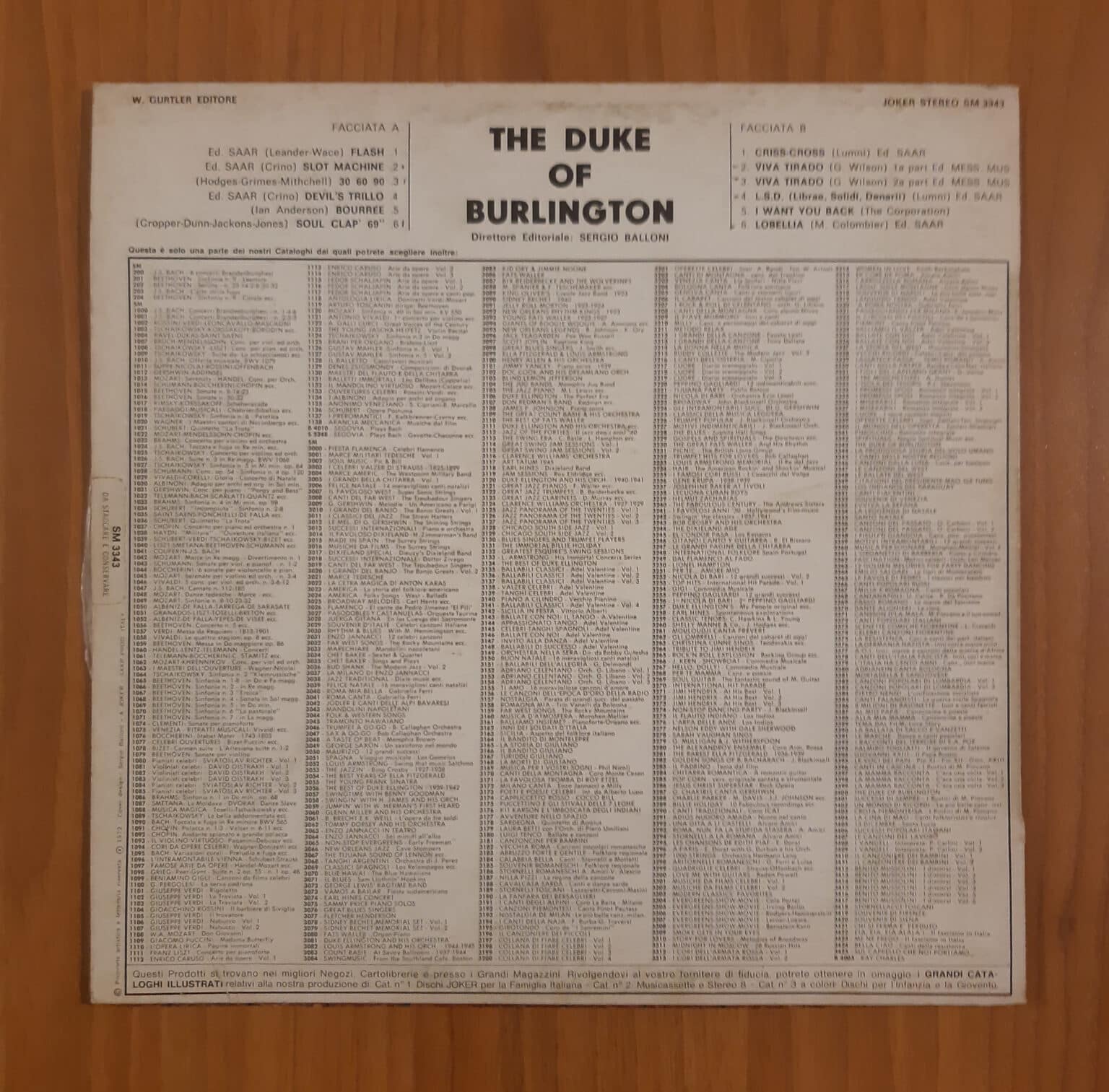 The Duke of Burlington: The Pressed Piano Hi-Fi e Vinili