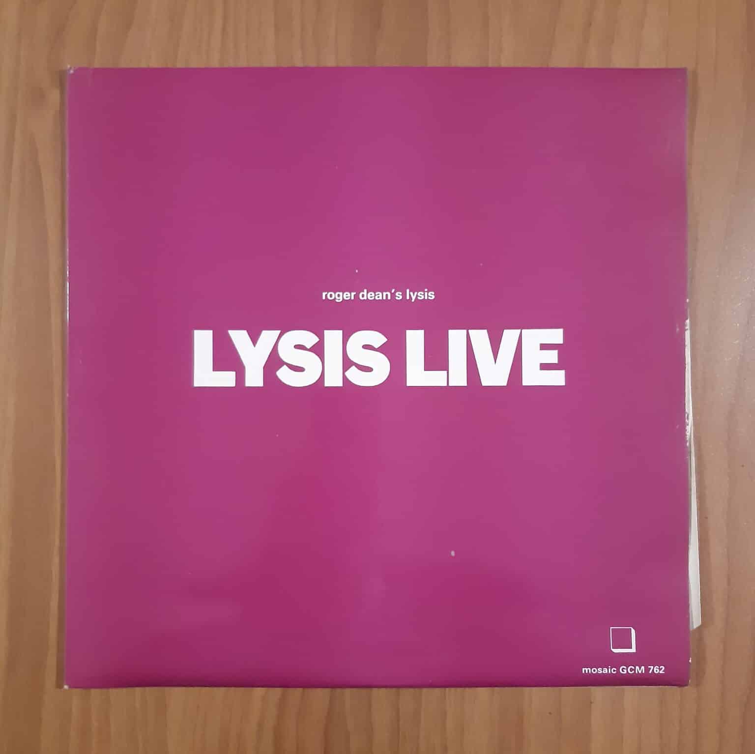 Roger Dean’s Lysis: Lysis live Hi-Fi e Vinili
