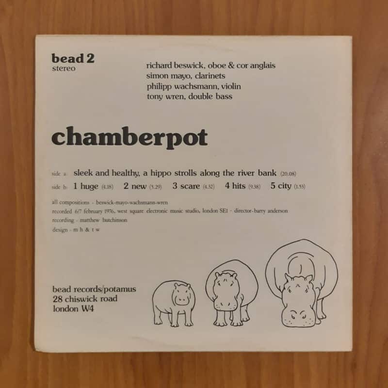 Richard Beswick: Chamberpot Hi-Fi e Vinili