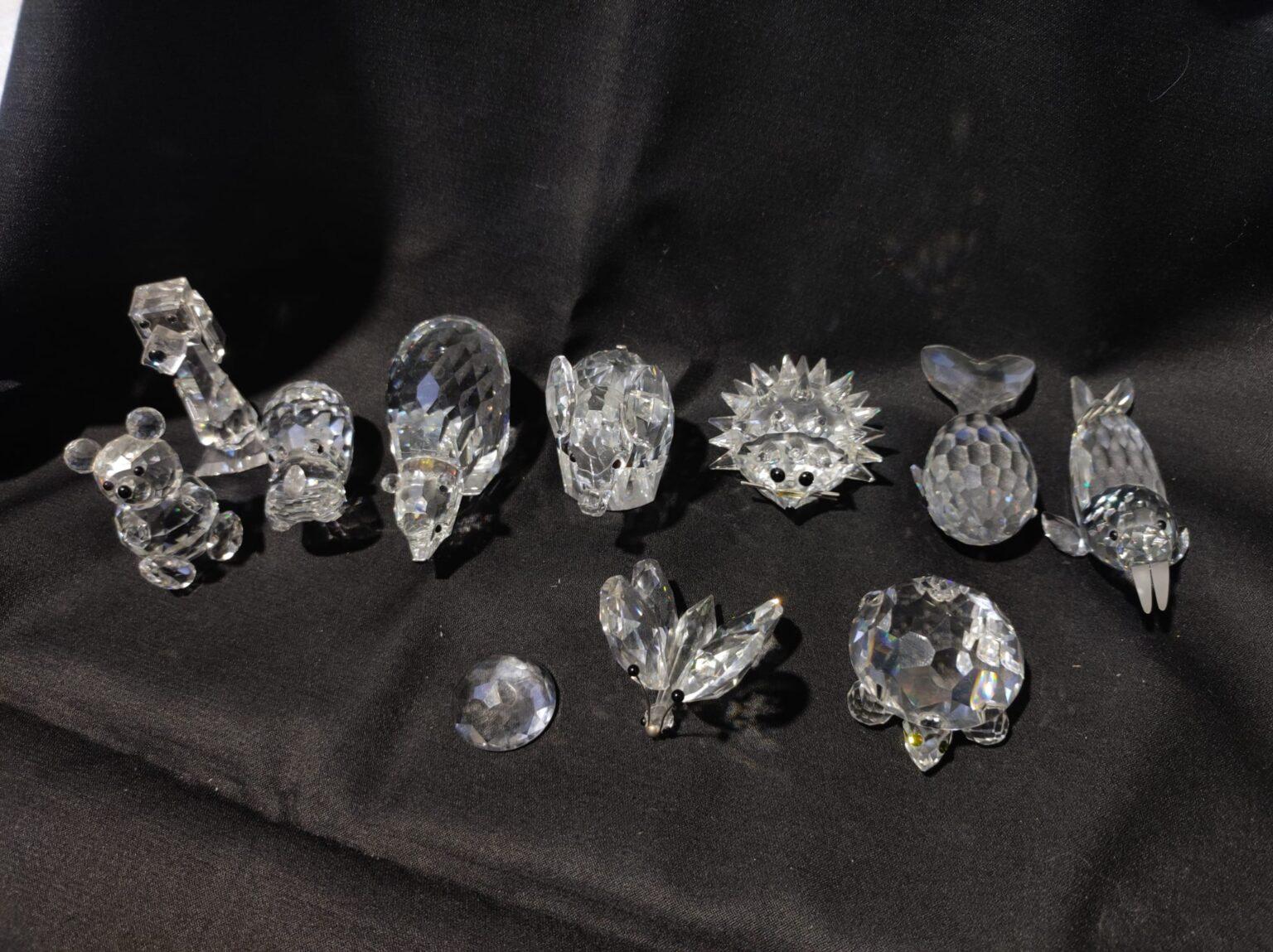Lotto decorazioni in cristallo Swarovski Negozio Cambiago