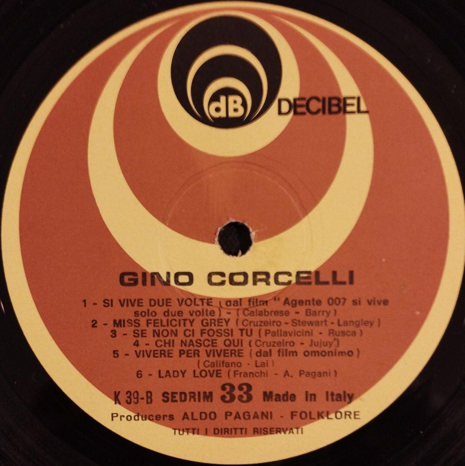 Gino Corcelli: Gino Corcelli Hi-Fi e Vinili