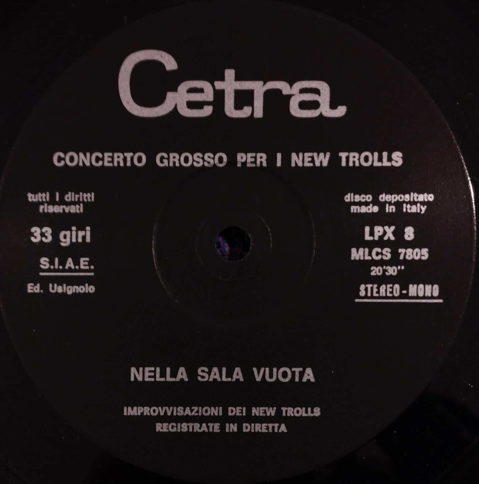 New Trolls: Concerto grosso per i new trolls Hi-Fi e Vinili