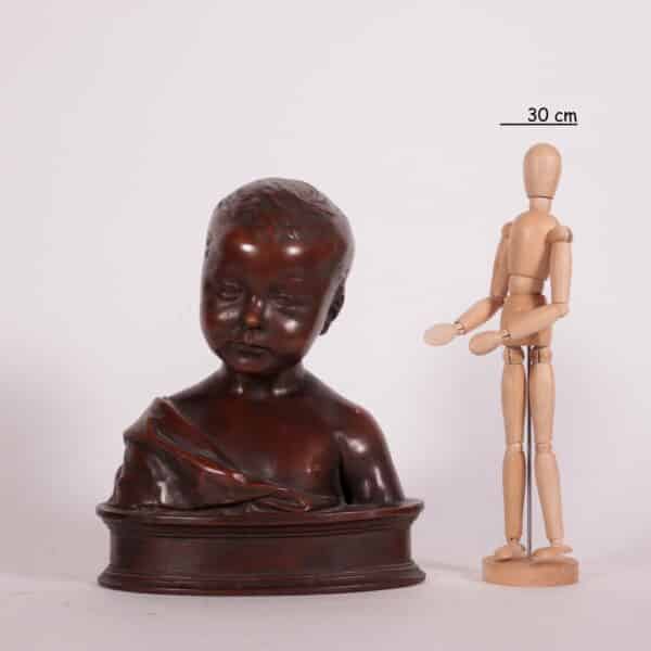 Busto di Bambino in Terra di Signa – Primi ‘900 Oggettistica