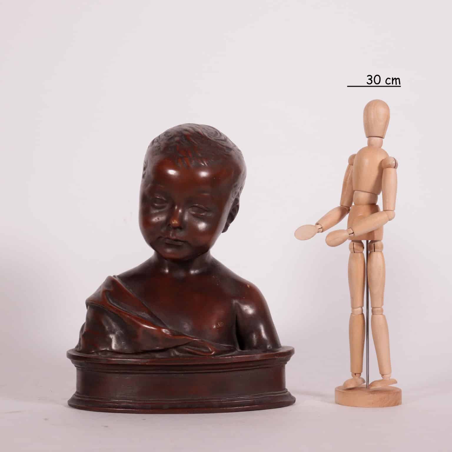 Busto di Bambino in Terra di Signa – Primi ‘900 Negozio Cambiago