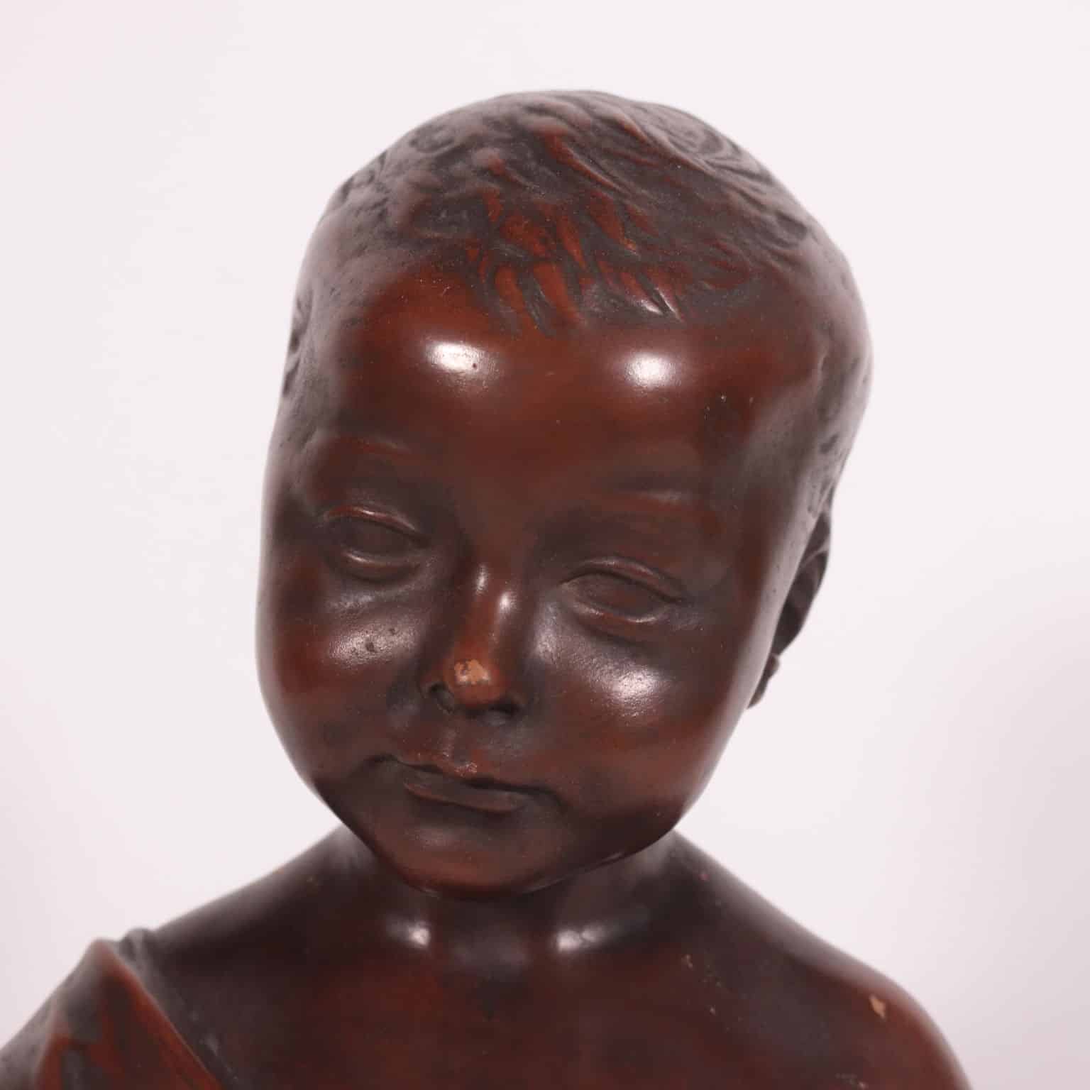 Busto di Bambino in Terra di Signa – Primi ‘900 Negozio Cambiago