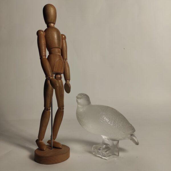 Uccello in cristallo di Lalique Oggettistica