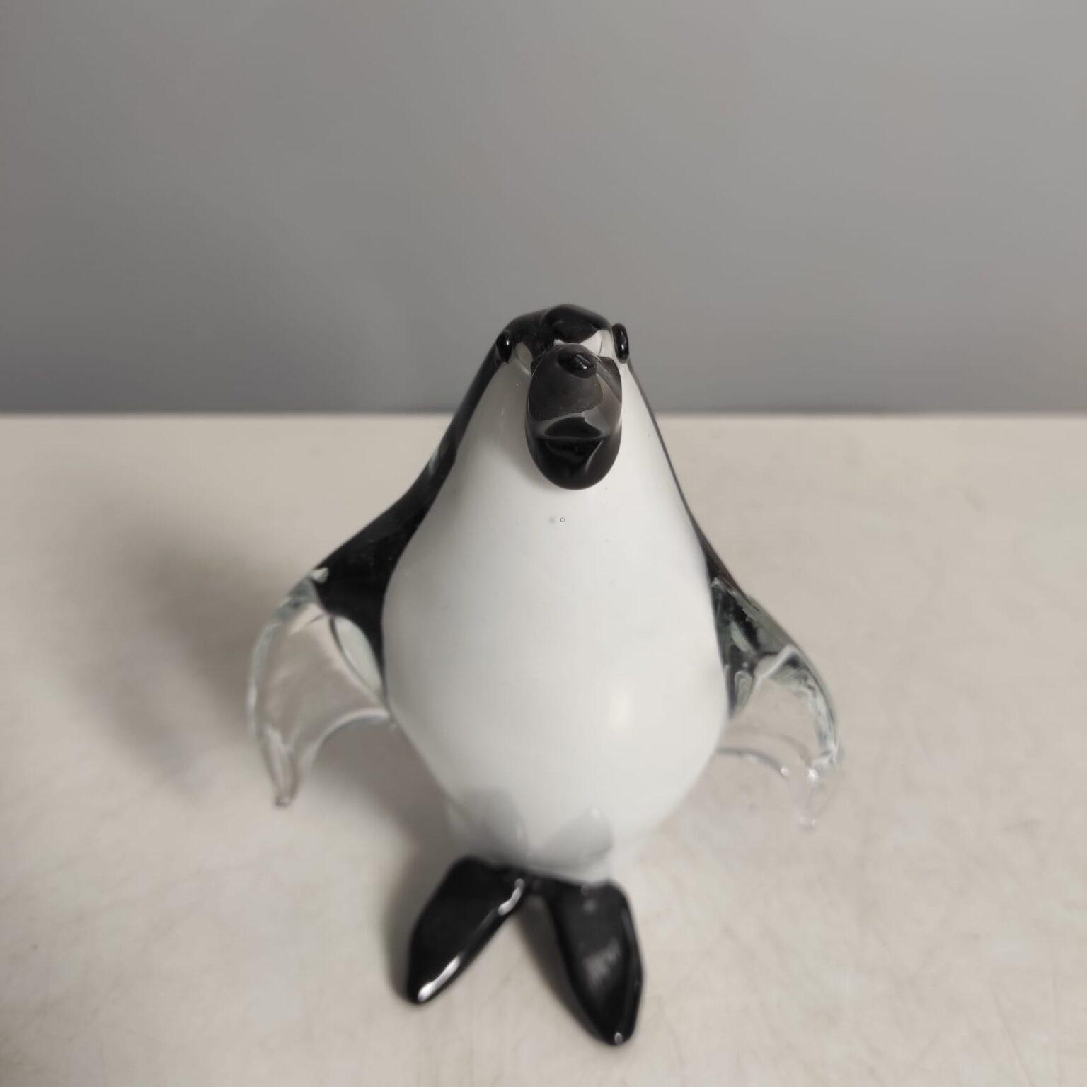 Pinguino in vetro Zani Murano Oggettistica