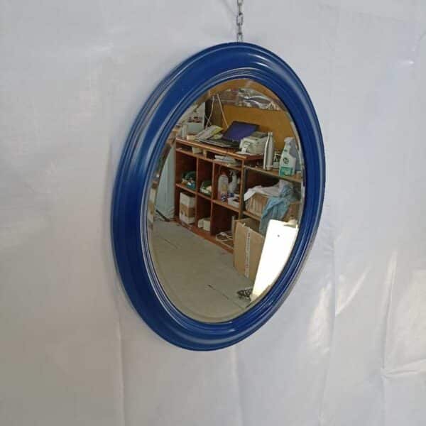 Specchio blu ovale OFFERTA FLASH Arredamento