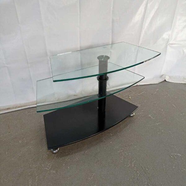 Tavolino porta TV in cristallo Arredamento