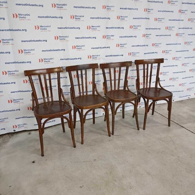 4 Sedie stile Vecchia Milano