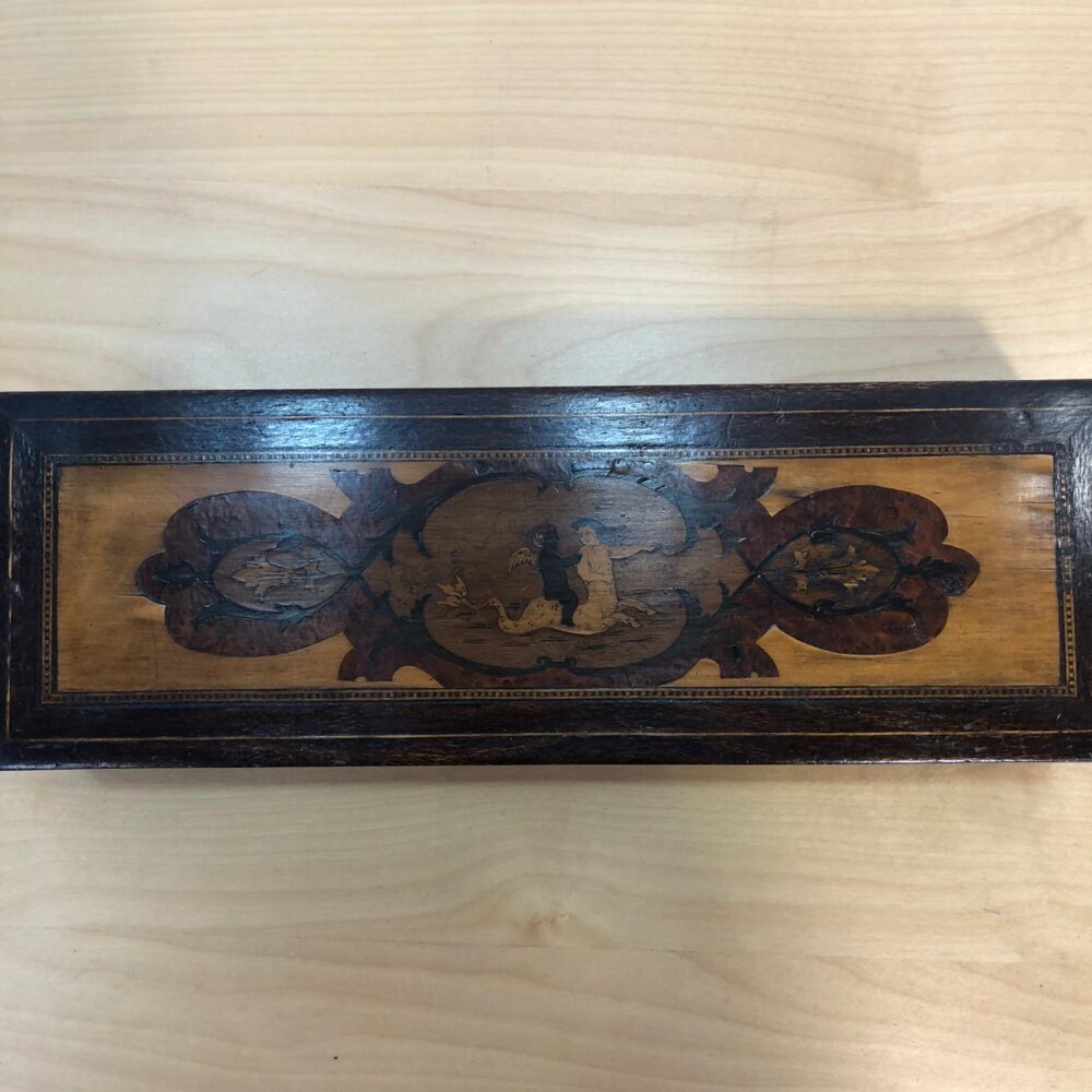 Scatola in legno con Intarsio - immagine 3