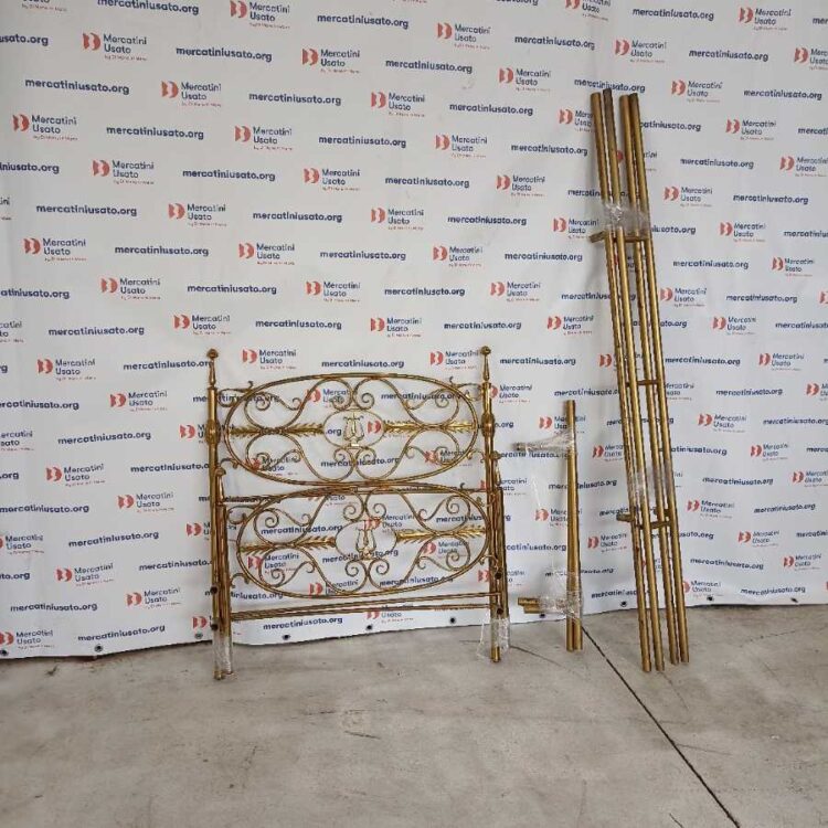 Letto Singolo in ottone