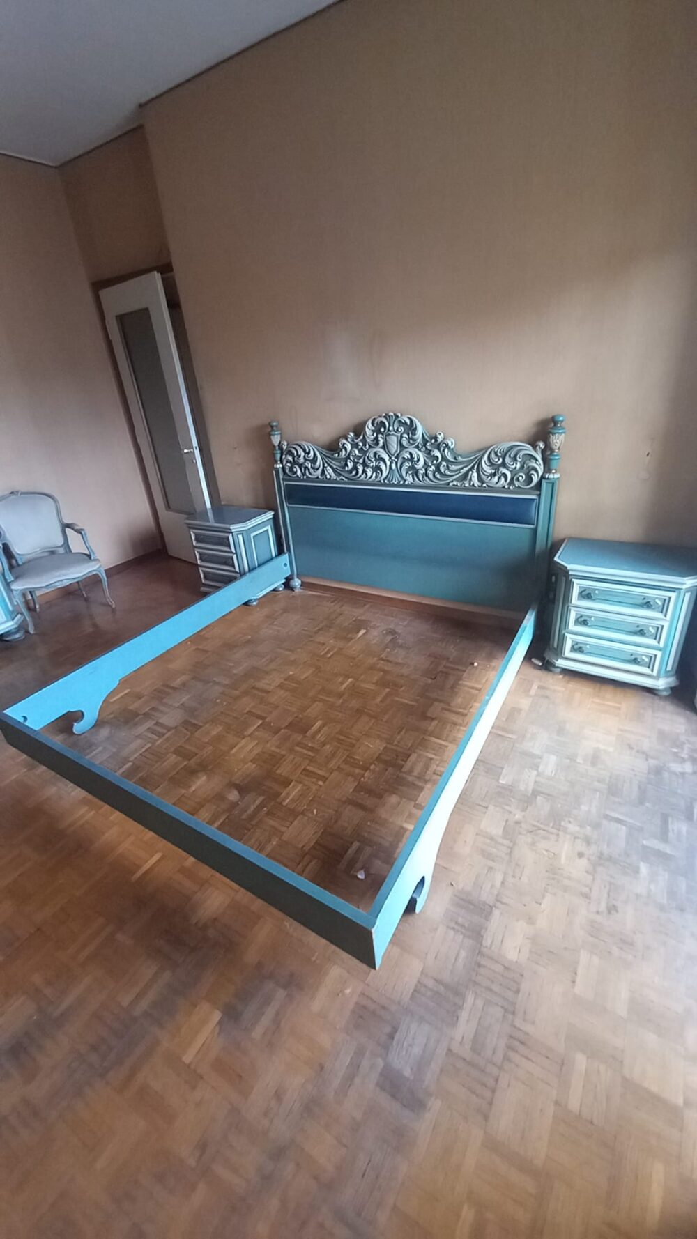 Letto Matrimoniale stile Barocco Veneziano - immagine 2
