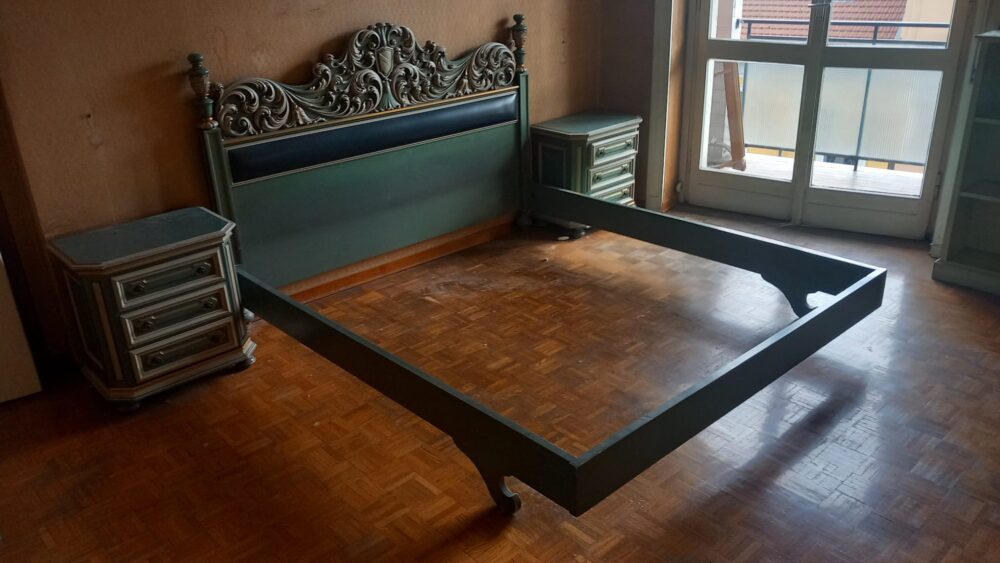 Letto Matrimoniale stile Barocco Veneziano - immagine 3
