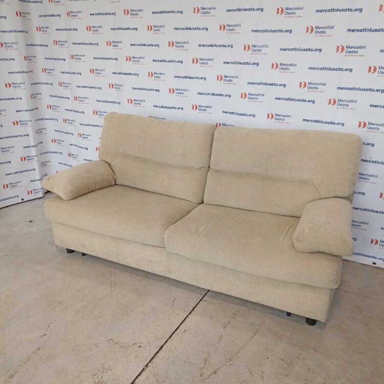 Divano letto 3 posti sfoderabile