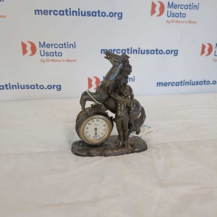 Orologio d’appoggio in antimonio