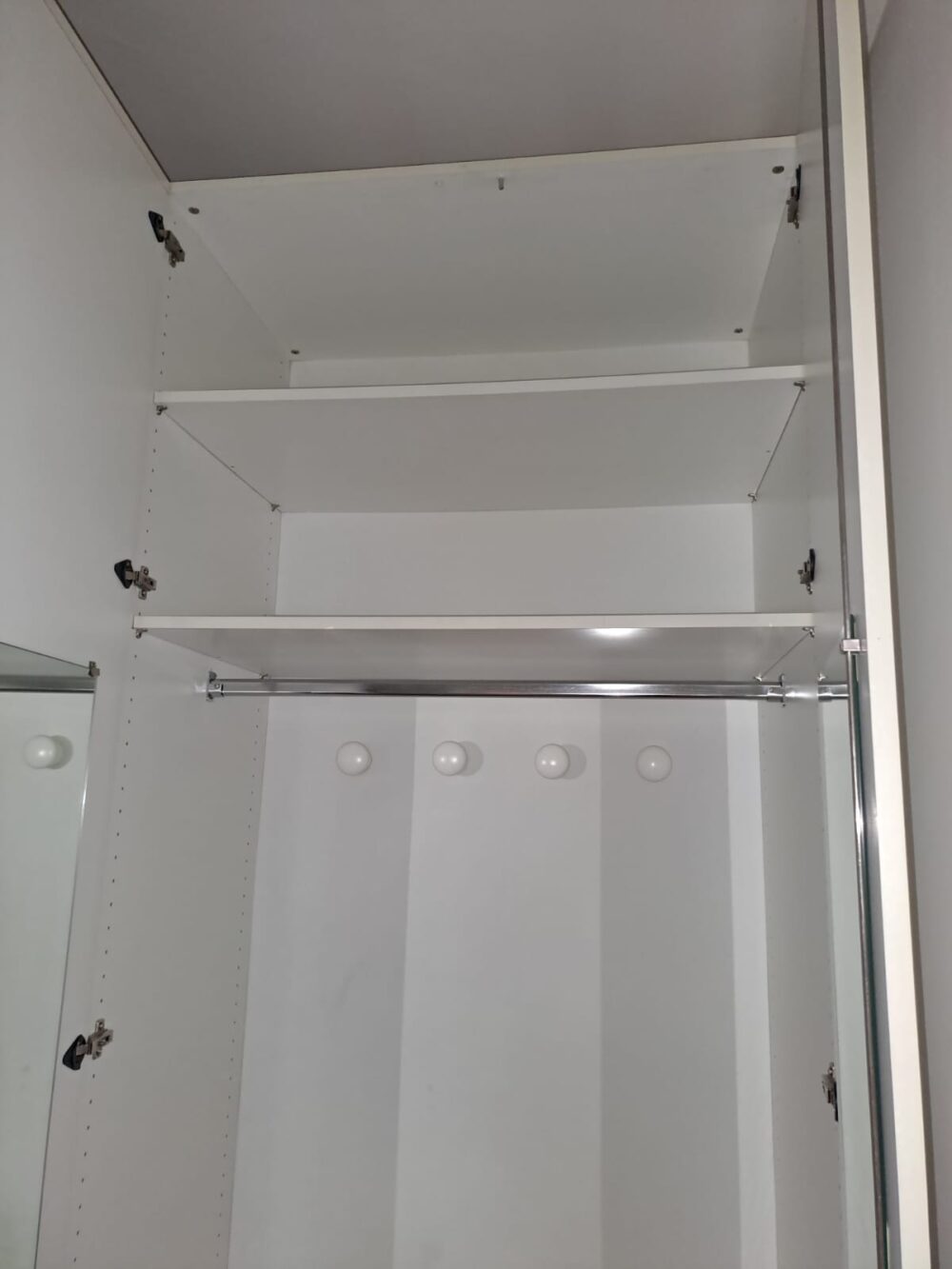 Armadio 2 ante bianco - immagine 4