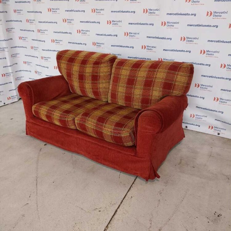 Divano sfoderabile 2 posti Tartan
