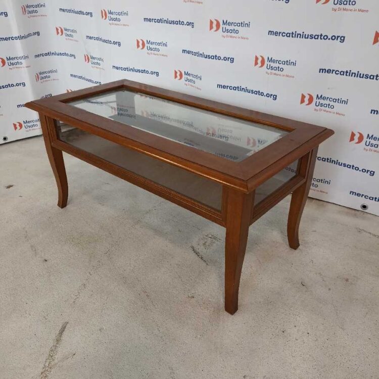 Tavolino Espositore in legno