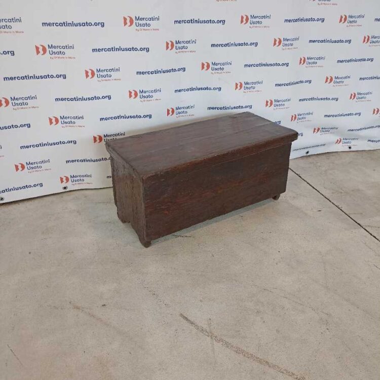 Cassapanca rustica in legno massello