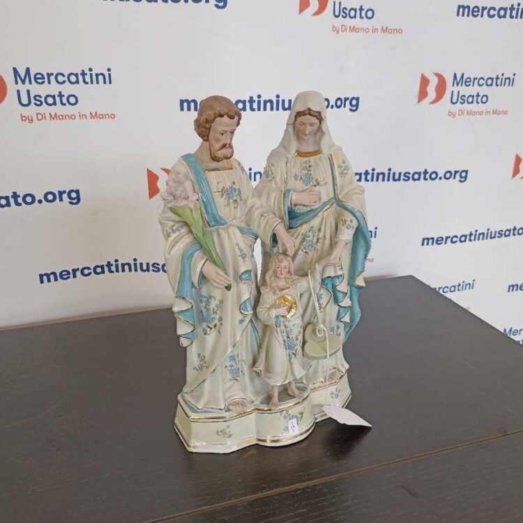 Sacra Famiglia in Bisquit prima metà 900