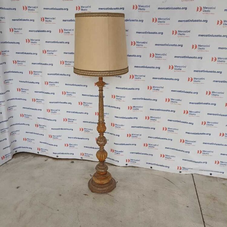 Lampada a piantana Vintage stile Barocco