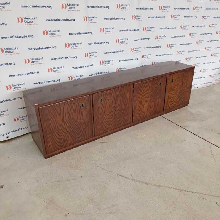 Mobile Bar in legno esotico anni 60-70
