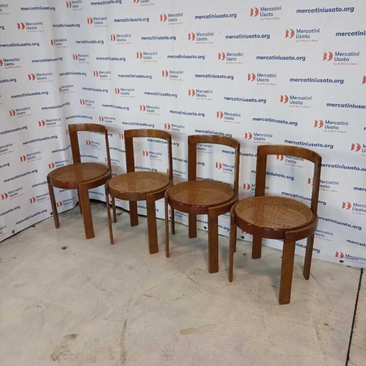 Set 4 Sedie Design anni 70