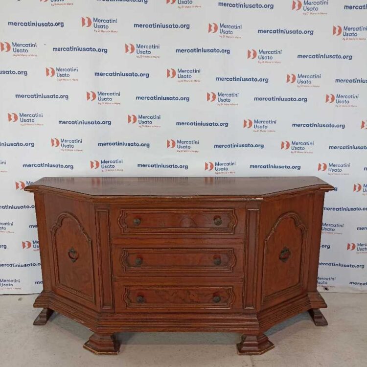 Mobile Credenza da Ingresso in Legno Anticato