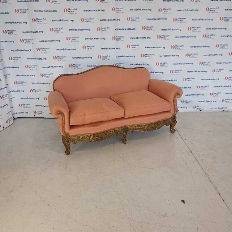Divano a orecchioni stile Barocco