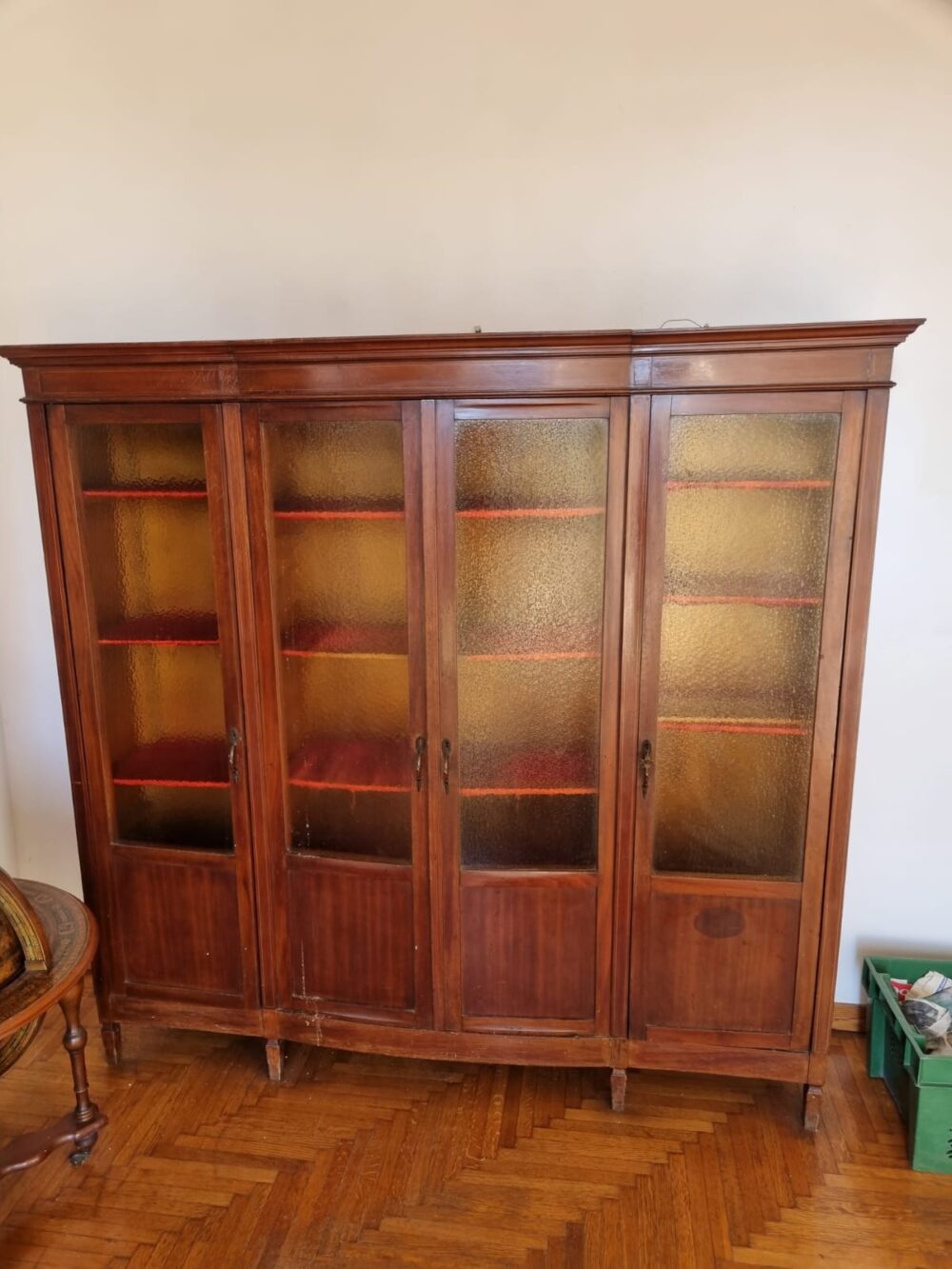 Libreria con ante in vetro prima metà 900 - immagine 3