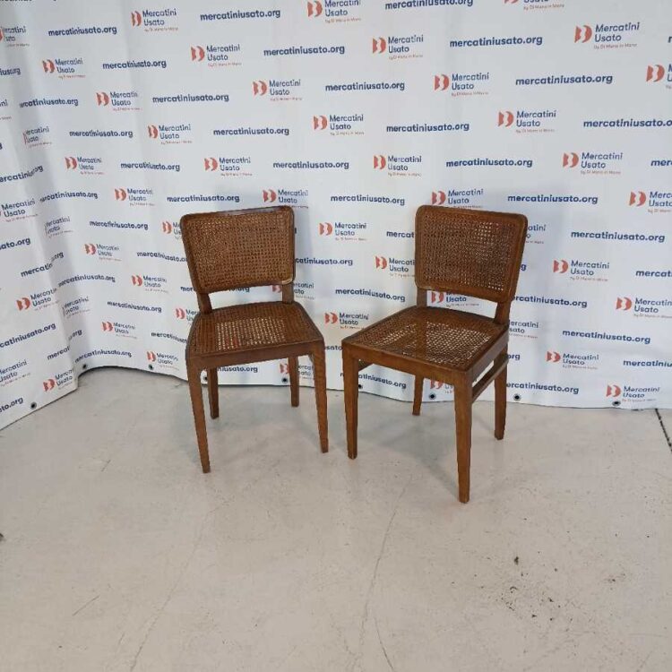 Set di 2 Sedie Vintage stile Art Decò