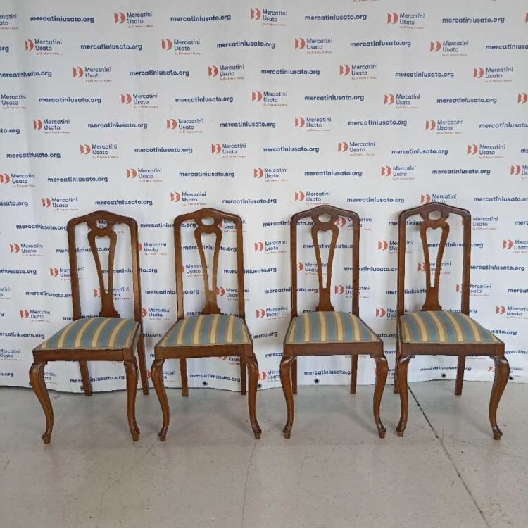 Set di 4 Sedie stile Barrochetto