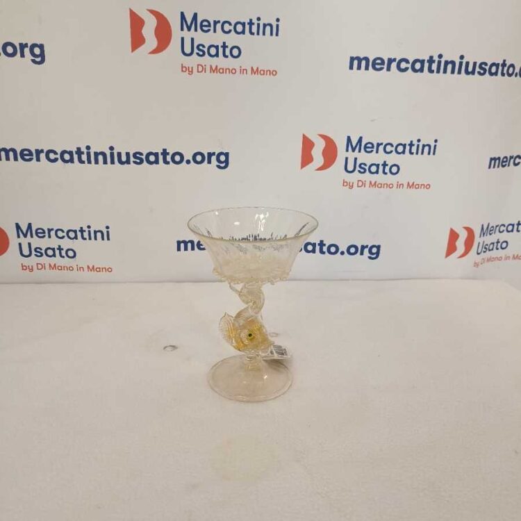 Coppa in vetro di Murano