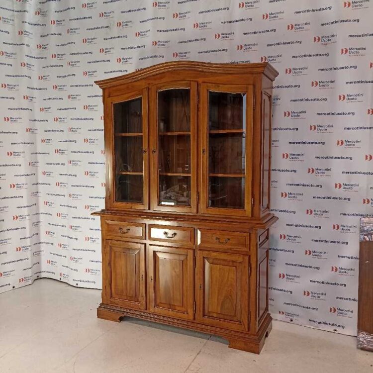 Credenza a doppio corpo stile Arte Povera