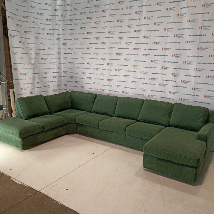 Divano Angolare Poltronesofà sfoderabile