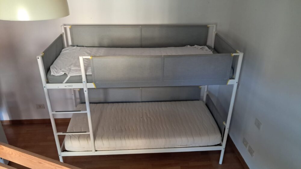 Letto a Castello in metallo