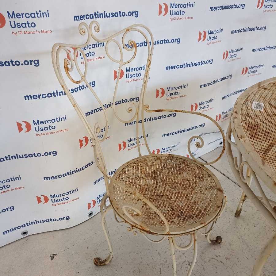 Tavolo in ferro battuto con 4 Sedie - immagine 5