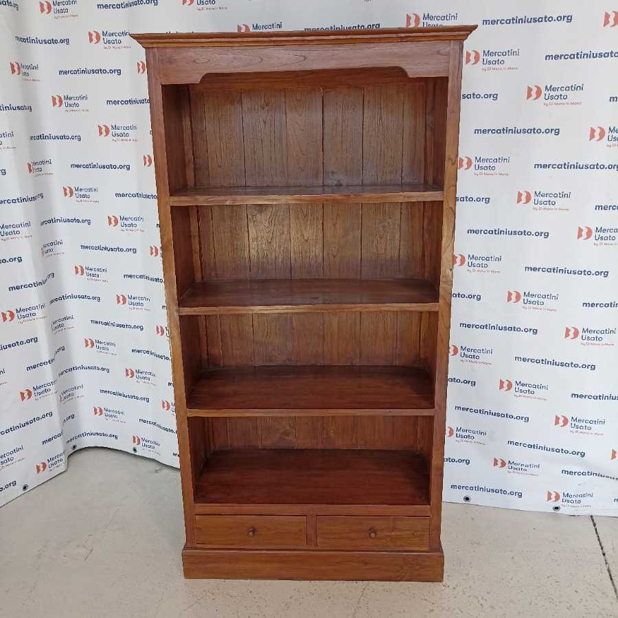 Libreria in legno massello metà 900 - immagine 2