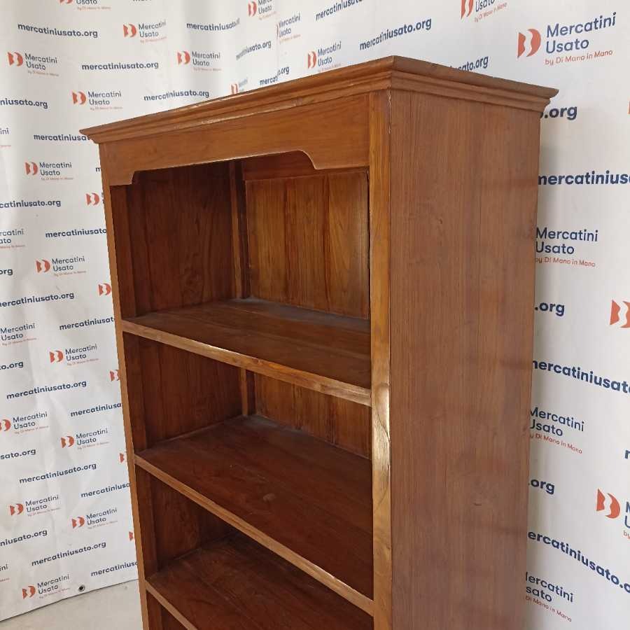 Libreria in legno massello metà 900 - immagine 3