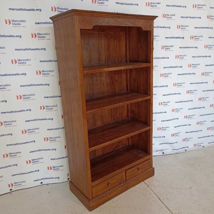 Libreria legno massello metà 900