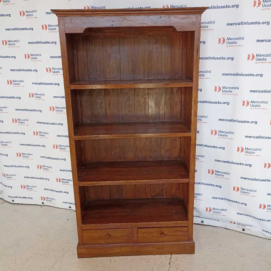 Libreria legno massello metà 900 - immagine 2