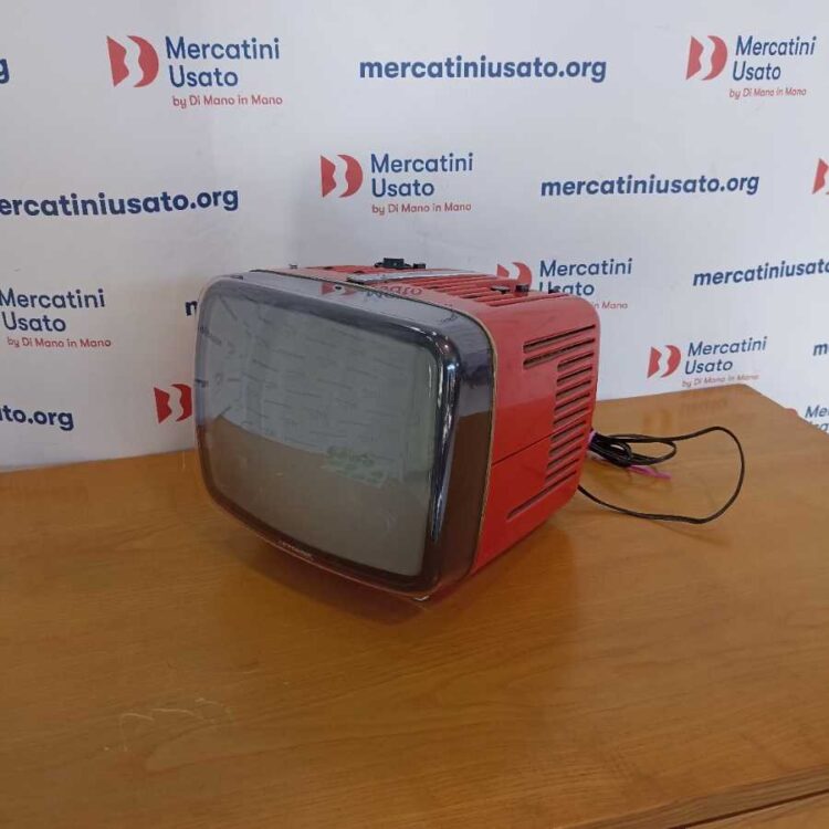 TV Brionvega Doney 12′ Serie U Arancione