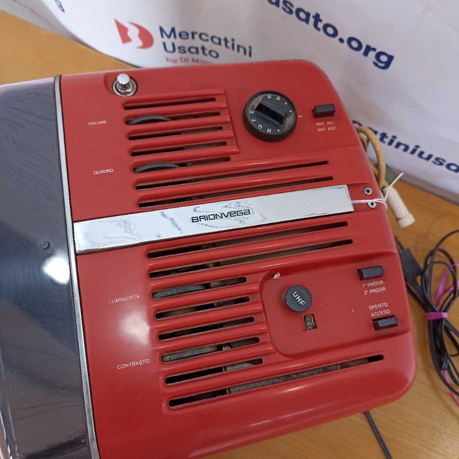 TV Brionvega Doney 12' Serie U Arancione - immagine 3