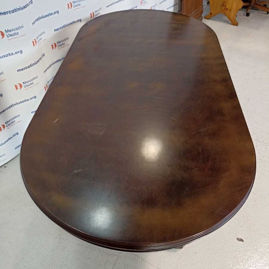 Tavolo ovale stile Inglese - immagine 3